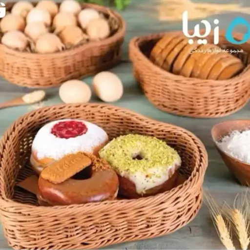 سبد بافت ریناس زیبا سایز2