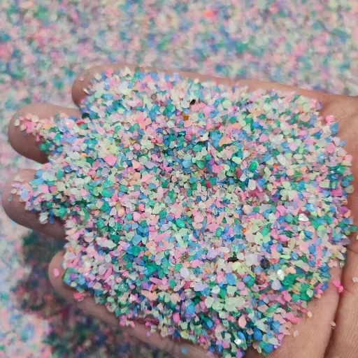شن رنگی سیلیس (هفت رنگ) بسته 500 گرمی