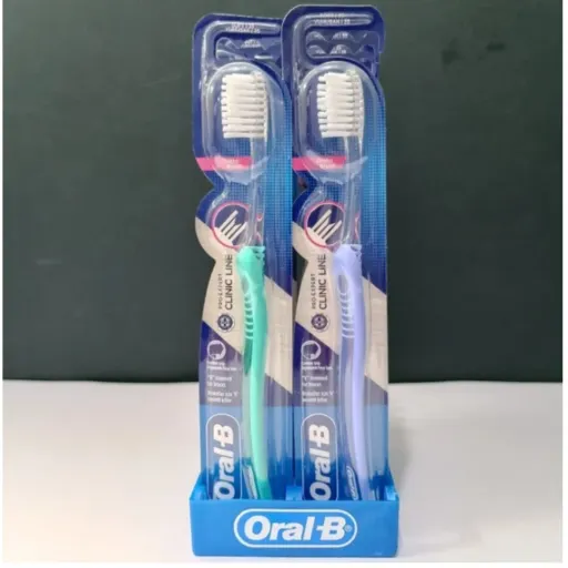 مسواک سافت اورتودنسی اورال بی ORAL B مدل CLINIC LINE