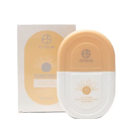 کرم ضدآفتاب رنگی استلین SPF70 وزن 50 گرم