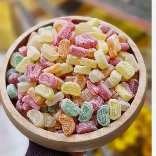آبنبات میوه ای ترش کیفیت عالی 500 گرم