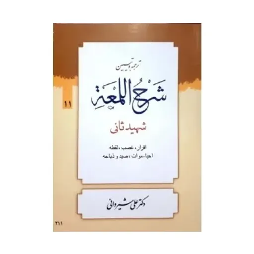 کتاب ترجمه و تبیین شرح اللمعه جلد11