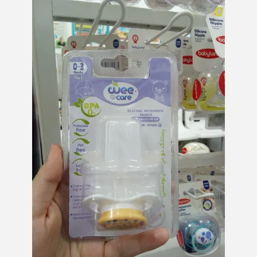 پستانک اورتودنسی وی کر نوع 0تا3 ماه
