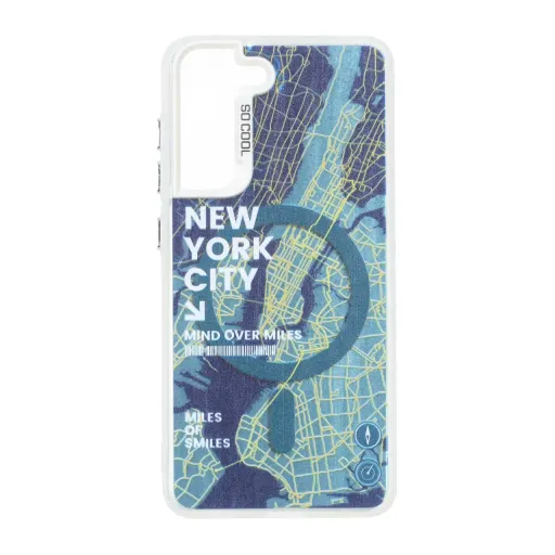 قاب مگ سیف SO COOL طرح NewYork سامسونگ مدل Samsung Galaxy S21 FE