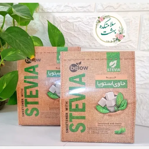 حبه استویا ساده(بدون قند)شیرین کننده طبیعی کم کالری 300گرم