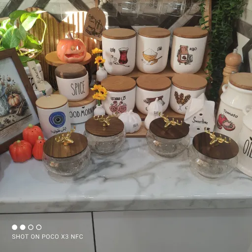 قندان آبگز درب چوبی زیبا وقشنگ 