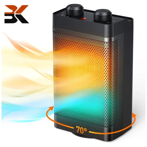 بخاری برقی 1500 وات قابل حمل برند Cnkeeo مدل YND-1200B