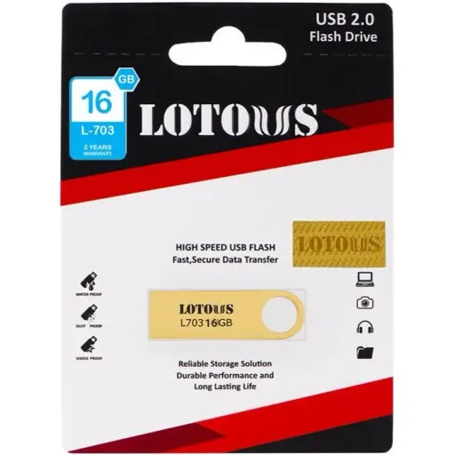 فلش مموری لوتوس 16 گیگابایت مدل L703 (USB 2.0)