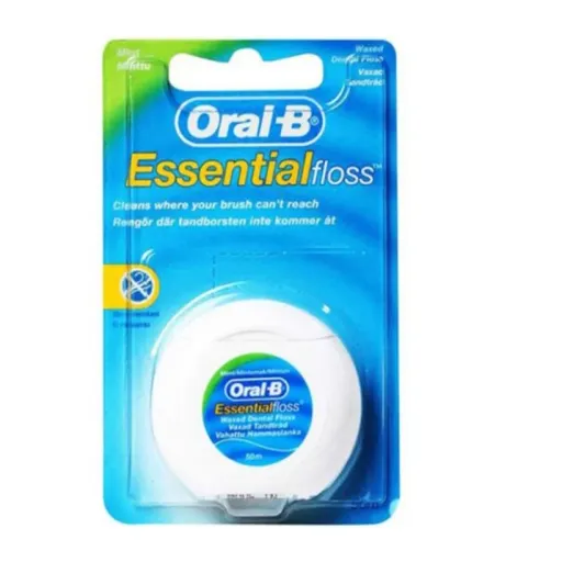 نخ دندان اورال بی نعناع اصلی و اورجینال مدل ESSENTIAL FLOSS