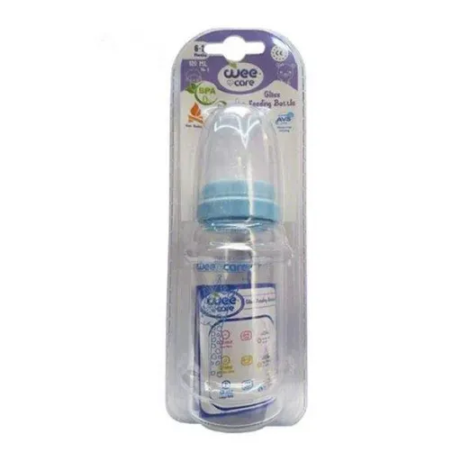 شیشه شیر وی کر مدل B3303 گنجایش 120 میلی لیتر رنگ آبی