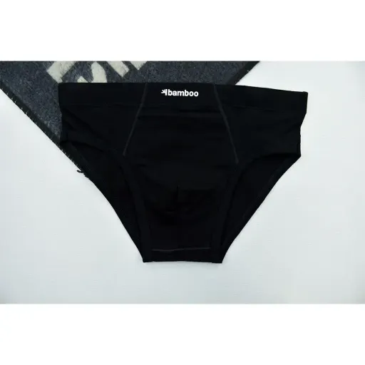 شورت اسلیپ مردانه پنبه لاکرا ساده رنگ مشکی کد 11143 گزینه ها سایز XL