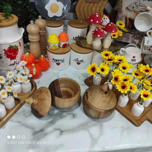 قندان چوب گردو باکیفیت عالی و پرطرفدار 