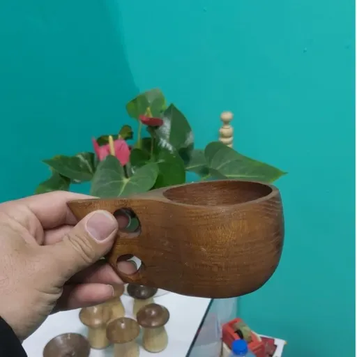 کوکسا چوب گردو (ماگ چوبی متوسط )