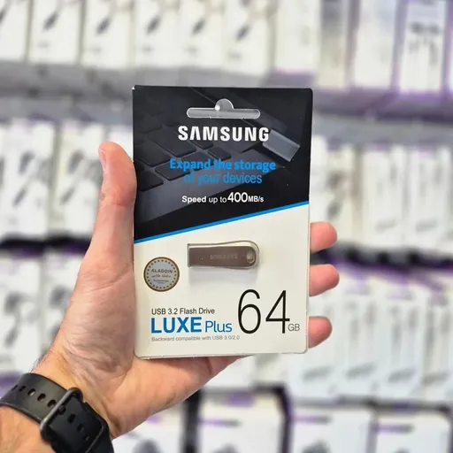 فلش مموری 64 گیگابایت USB3.2 سامسونگ LUXEpluse سرعت 400MBs ( گارانتی مادام العمر )