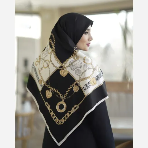 روسری ابریشم توییل دلوسه