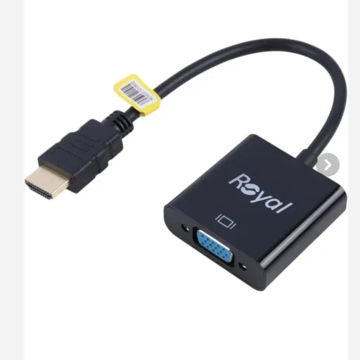 کابل تبدیل Royal HDMI To VGA + کابل صدا