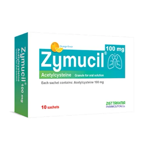 ساشه استیل سیستئین 100 میلی گرم زیموسیل