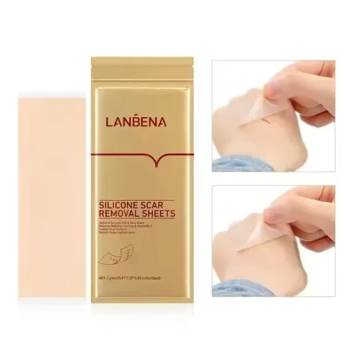 شیت ماسک سیلیکونی ضد اسکار لانبنا بسته بندی یک عددی