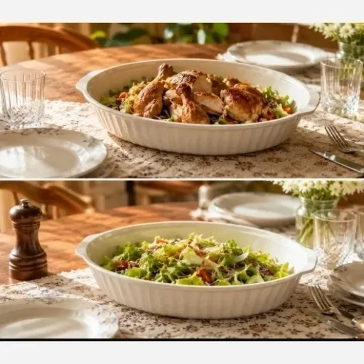 مرغ خوری چینی بیضی و دایره مدل دایره