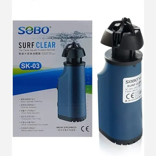 اسکیمر (چربی گیر،فیلتر سطح آب)آکواریوم سوبو مدل  SK-03