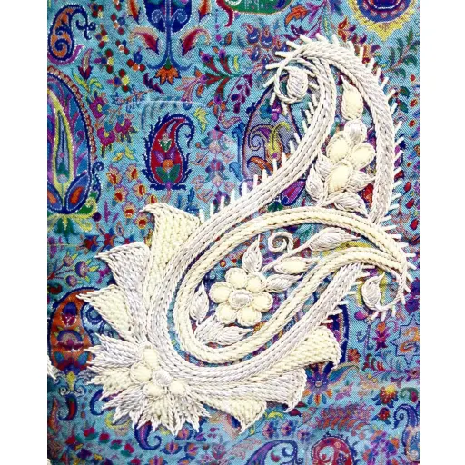 سرمه دوزی طرح صفویه