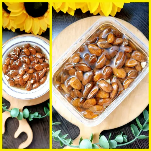 عسل هل بادام درختی طبیعی،دارویی 300 گرمی