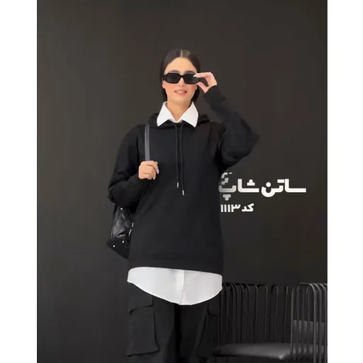 ست دامنک و یقه فیک کد: 1113 | برند ساتن شاپ | یقه مردانه | رنگ مشکی | قد 40 | جنس تترون | سایز سایز 1 | سایز 1 38 - 42 | سایز 2 44 -50 | سایز بندی 38-50