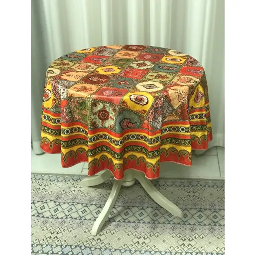 چهل تیکه دایره قطر 100 قرمز
