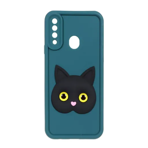 قاب Solid Case Cat Design مدل Samsung Galaxy A20s