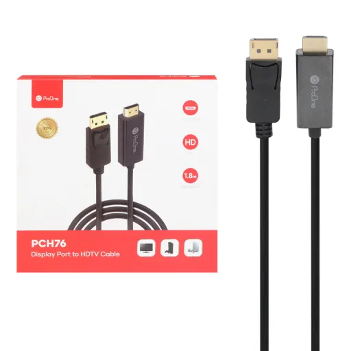 کابل Display به HDMI (تبدیل) پرووان PCH76 4K 1.8 متر