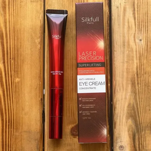 کرم دور چشم ویبره دار سیلکفول Silkfull جوانساز وزن 20 گرم