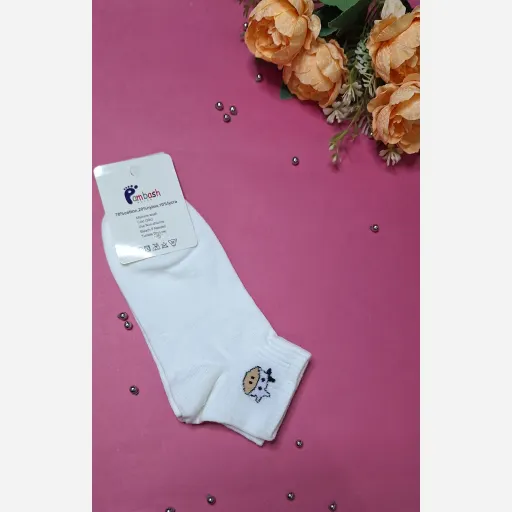 جورابه زنانه مچی طرح گاو