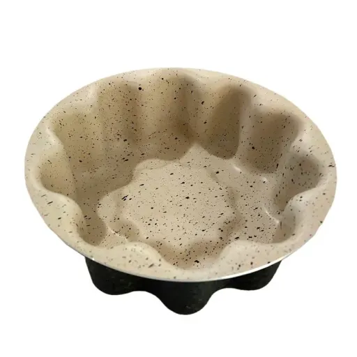 ظرف پخت طرح 2 نفره کته و ته چین مدل pe840 رنگ مشکی