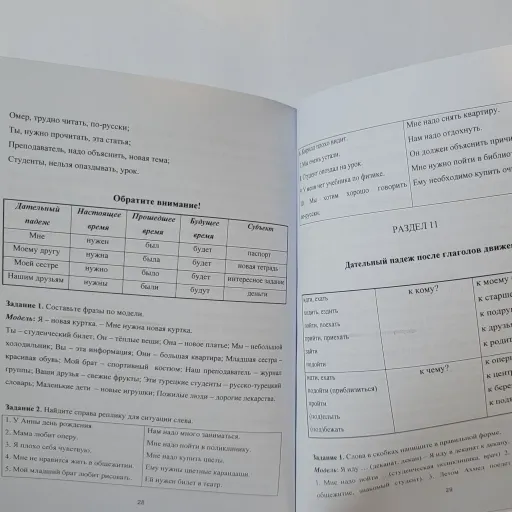 آموزش و تمرین داتلنی پادژ زبان روسی، پادژ 3