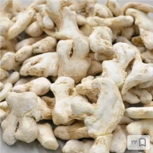 زنجبیل قلم چینی یک کیلو(تازه برای اولین بار بدون خوابیدن در گمرک . پاک شده سفید بدون خرابه و بدون کپک)