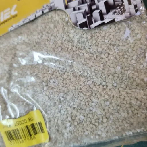 سنگ دانه خاکی سفید کرم 100 گرمی برند اشل کد 12188