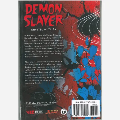 کتاب مانگا ( کمیک ) به زبان انگلیسی ( DEMON SLAYER 4) / کویوهارو گوتوگه