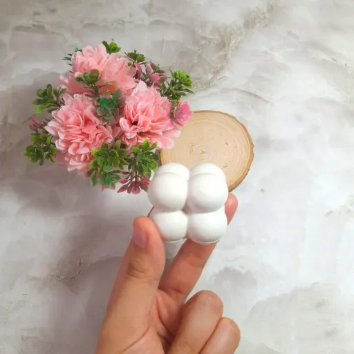 قالب سیلیکونی  روبیک 3.5 سانت کوچک مناسب برای گیفت و شمع