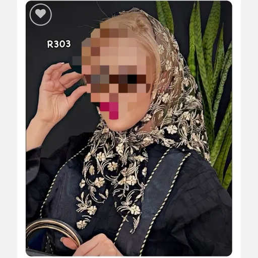 لچک سه گوش مجلسی کد303 R  