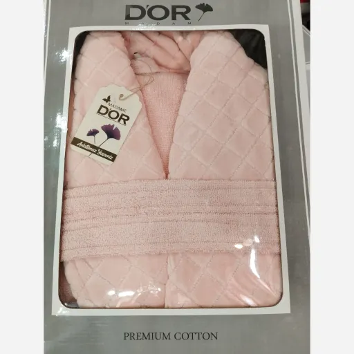 حوله پالتویی Dior تنپوش مدل یقه لوزی نخ کتان پنبه 