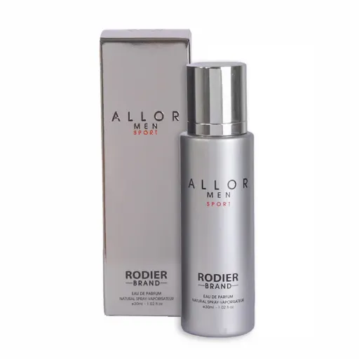 عطر جیبی مردانه رودیر مدل ALLOR SPORT حجم 30 میلی‌لیتر
