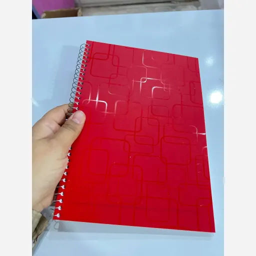 دفتر 100 برگ جلد رنگی