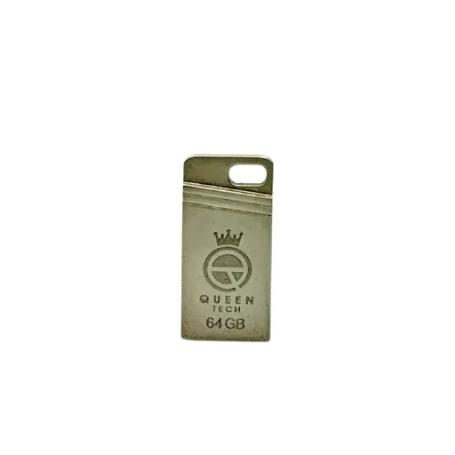 فلش مموری برند QUEEN TECH مدل ARC USB2.0 ظرفیت 64 گیگابایت خرید اقساطی