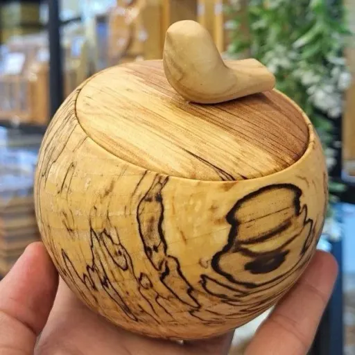 قندان چوبی پرنده