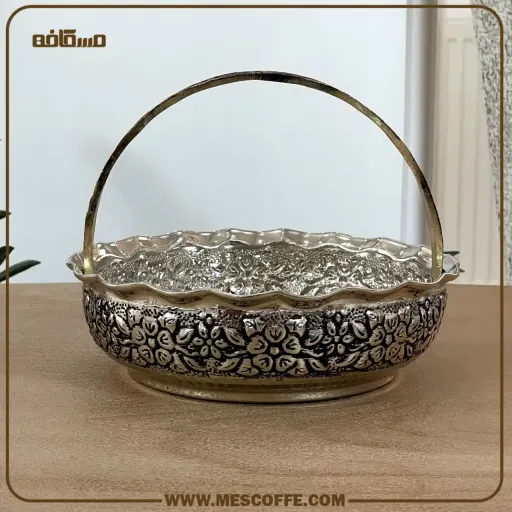 سبد مسی روکش کروم(کد1760)
