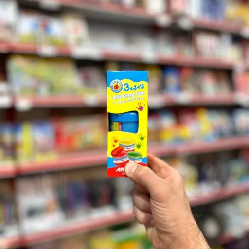 رنگ انگشتی 3 رنگ آریا 7004