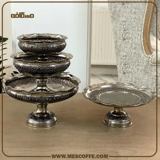 جدیدترین ست پذیرایی کروم(مدل گلبرگ)