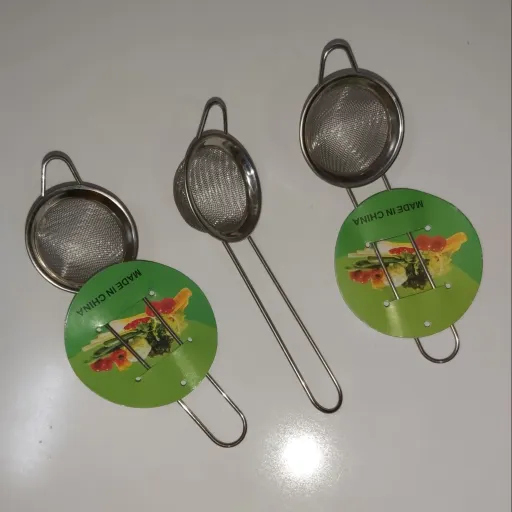 صافی چای تفاله گیر فلزی 