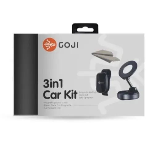 پک هولدر گوشی ، گیره عینک و خوشبو کننده مدل Goji 3in1 car kit برند گوجی