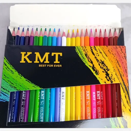 مداد رنگی 24 رنگ کی ام تی KMT